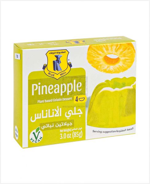 BLUE MILL PINEAPPLE PLANT BASED GELATIN DESSERT 85GM