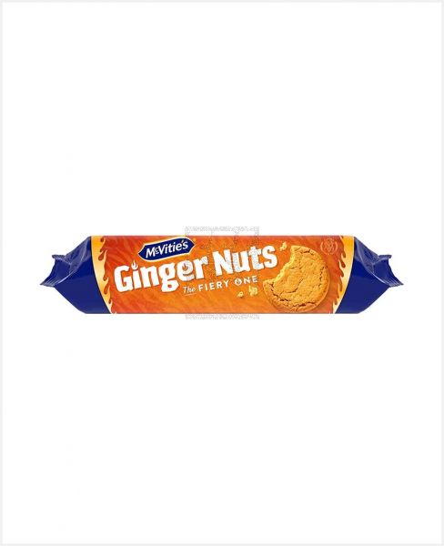 MCVITIES GINGER NUTS THE FIERY ONE BISCUITS 250GM