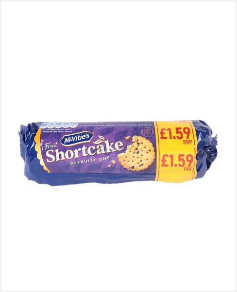 MCVITIES FRUIT SHORTCAKE BISCUITS 200GM