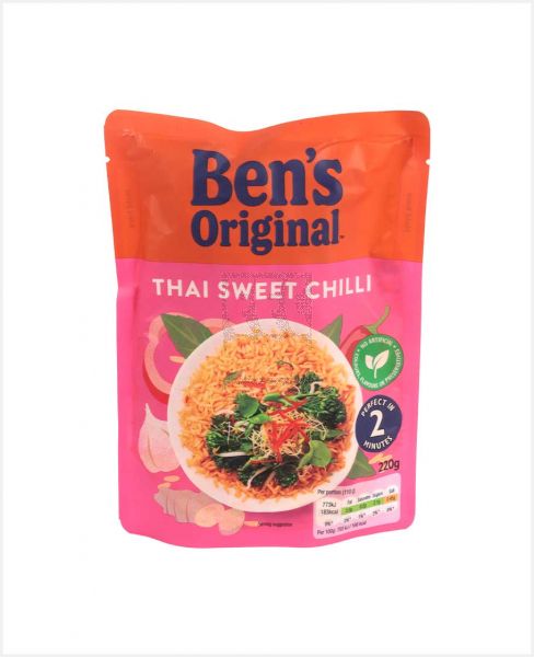 BEN'S ORIGINAL THAI SWEET CHILLI RICE 220GM