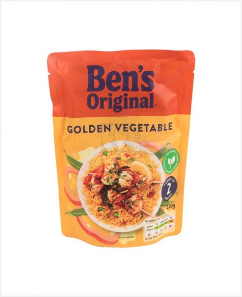 BEN'S ORIGINAL GOLDEN VEGETABLE RICE 220GM