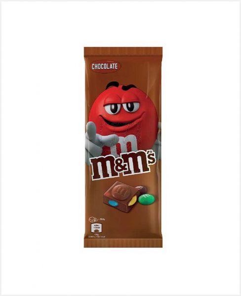 M&M'S CHOCOLATE BAR 165GM