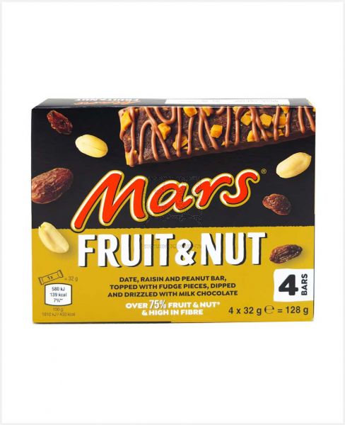 MARS FRUIT & NUT (4X32GM) 128GM