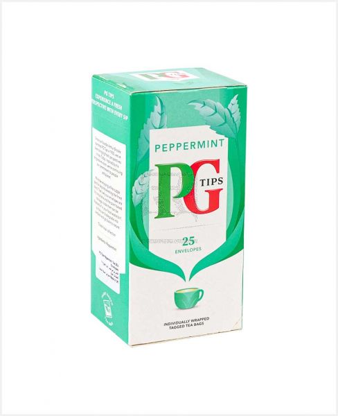 PG TIPS PEPPERMINT TEA 25BAGS 27.5GM