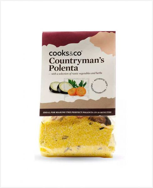 COOKS & CO COUNTRYMAN'S POLENTA WITH VEGETABLES AND HERBS 150GM