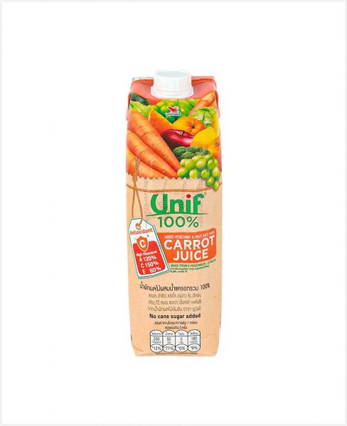 UNIF 100% CARROT JUICE 1000ML