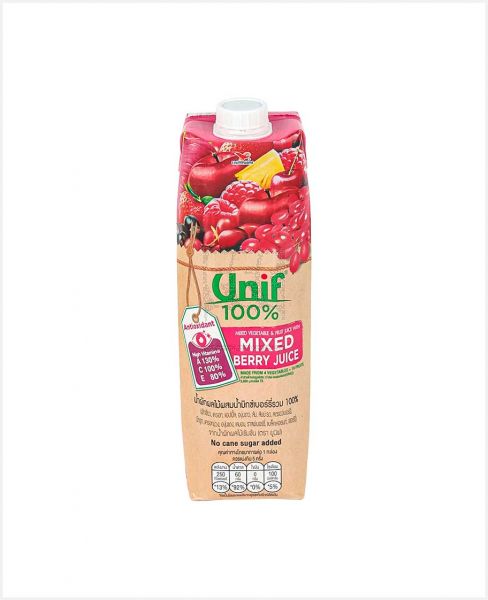 UNIF 100% MIXED BERRY JUICE 1000ML