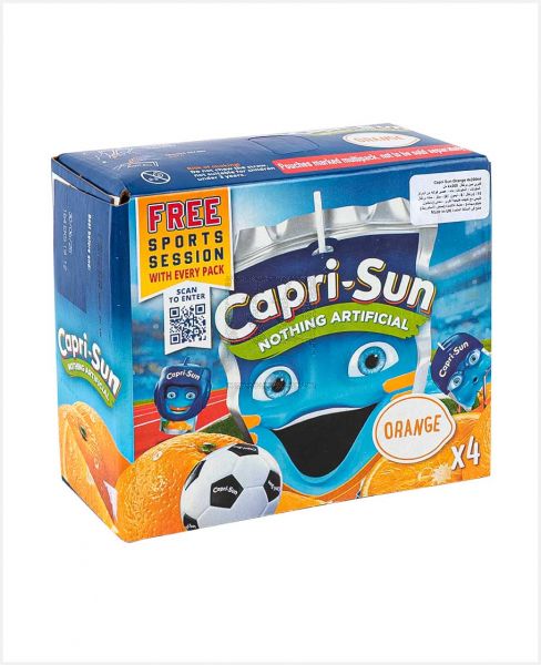 CAPRI-SUN ORANGE JUICE DRINK (4X200ML) 800ML