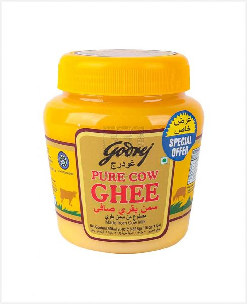 GODREJ PURE COW GHEE 500ML (452.5GM) PROMO