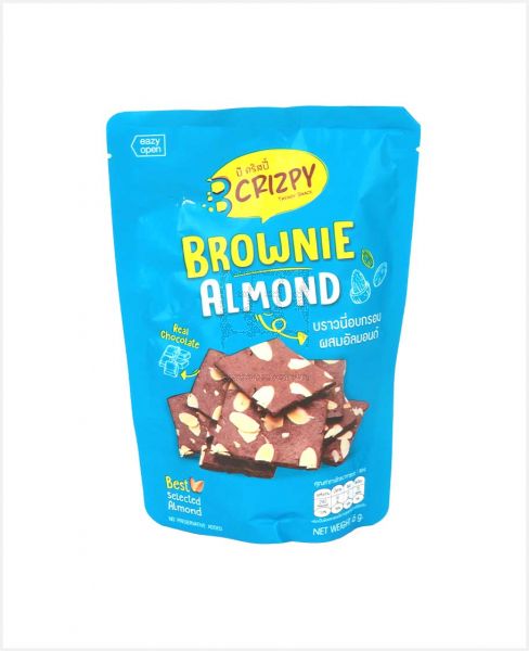 B CRIZPY BROWNIE ALMOND 45GM