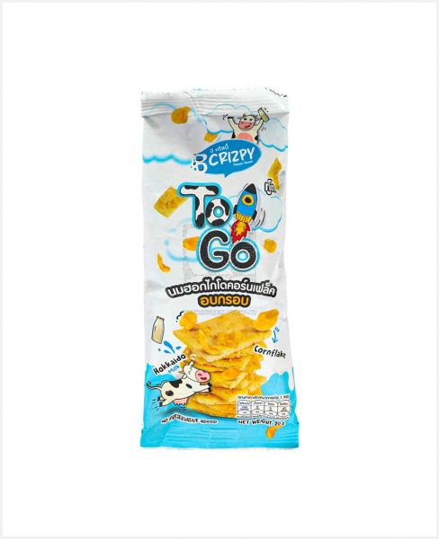 B CRIZPY TO GO BROWNIE MILK HOKKAIDO CORNFLAKES 20GM