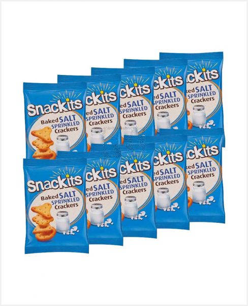 NABIL SNACKITS SALTED BISCUITS (BITE SIZE) 10X26GM PROMO