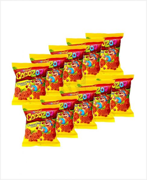 NABIL COCOZOO CHOCO CHIP COOKIES 10X26GM PROMO