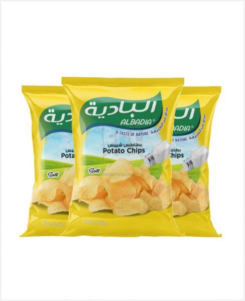 AL BADIA POTATO CHIPS ASSORTED 3X150GM PROMO