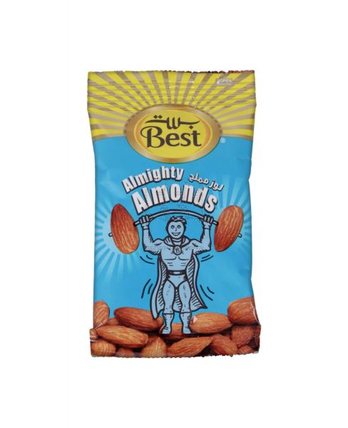 BEST ALMIGHTY ALMONDS POUCH 13GM
