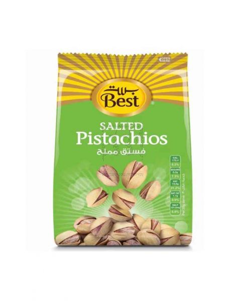 BEST SALTED PISTACHIOS POUCH 150GM