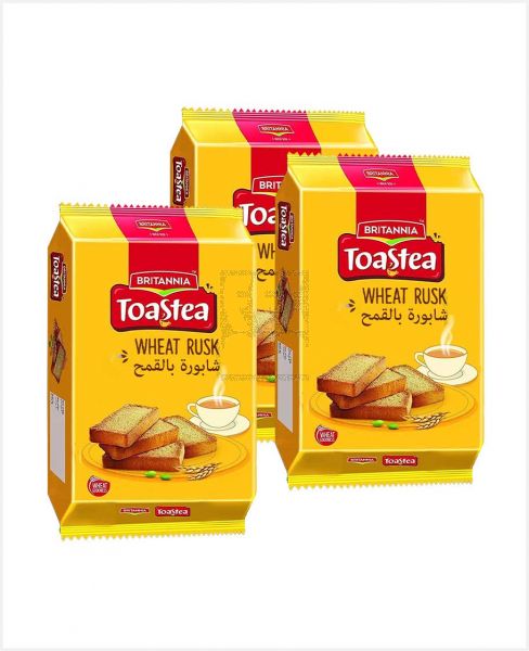 BRITANNIA WHEAT RUSKS 3X305GM