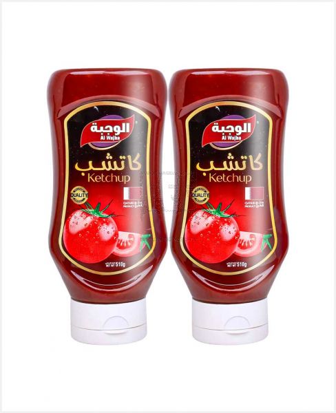 AL WAJBA KETCHUP 2X510GM PROMO