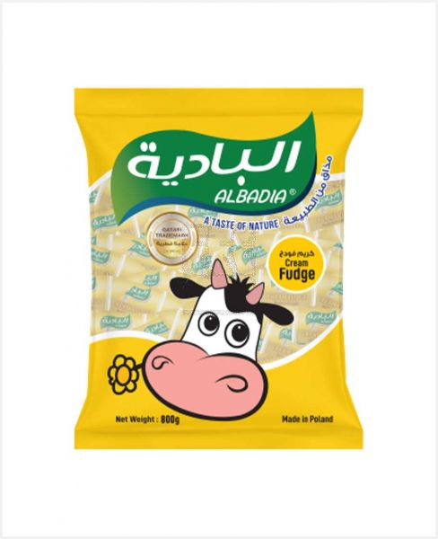 AL BADIA CREAM FUDGE PILLOW CANDY 800GM PROMO