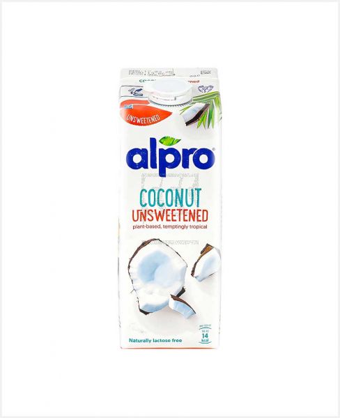 ALPRO COCONUT UNSWEETENED DRINK 1LTR