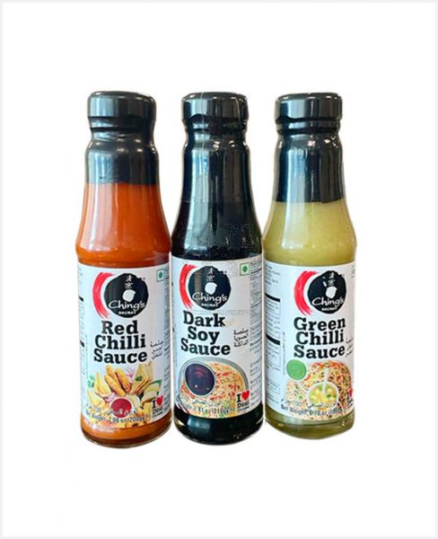 CHING'S SECRET SAUCES ASSORTED 3X190GM