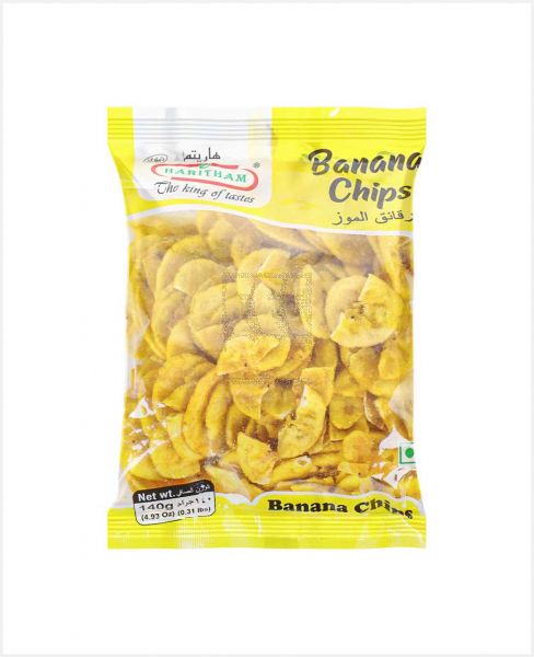 HARITHAM BANANA CHIPS 140GM