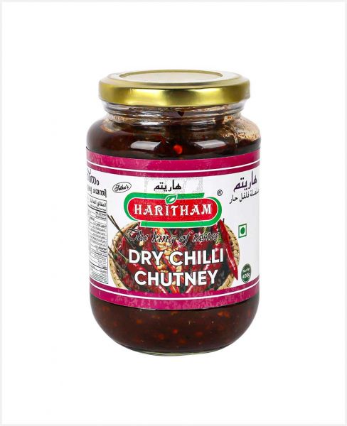 HARITHAM DRY CHILLI CHUTNEY 400GM