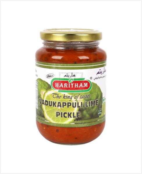 HARITHAM VADUKAPPULI LIME PICKLE 400GM