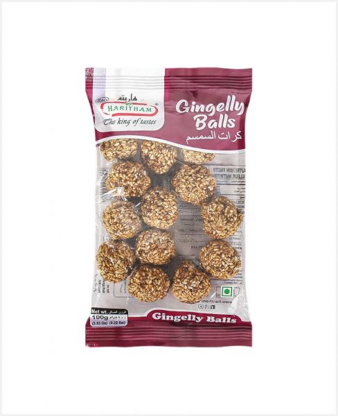 HARITHAM GINGELLY BALLS 100GM