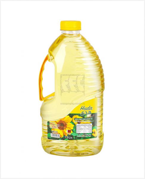 HUDA PURE SUNFLOWER OIL 1.5L