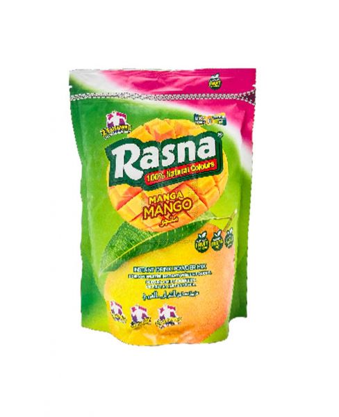 RASNA INSTANT DRINK POWDER MIX POUCH MANGO 750GM