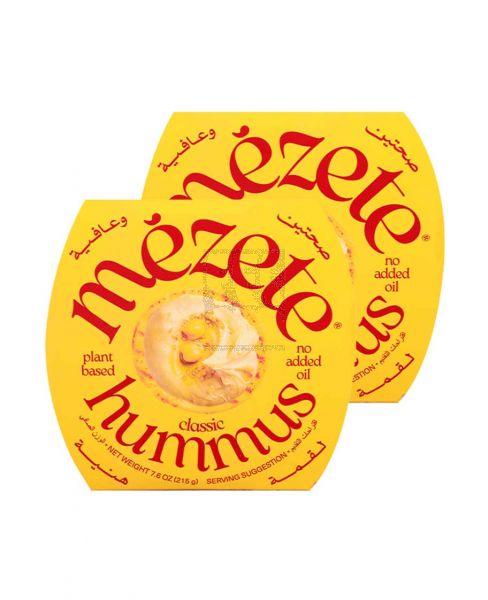 MEZETE GOURMET HUMMUS CLASSIC 2X215GM PROMO