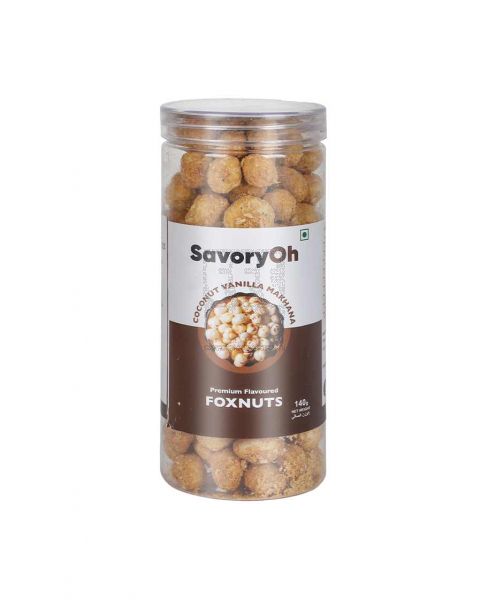SAVORYOH COCONUT VANILLA MAKHANA 140GM