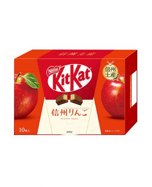 KITKAT WAFER CHOCOLATE SHINSHU APPLE 10PCS 127GM