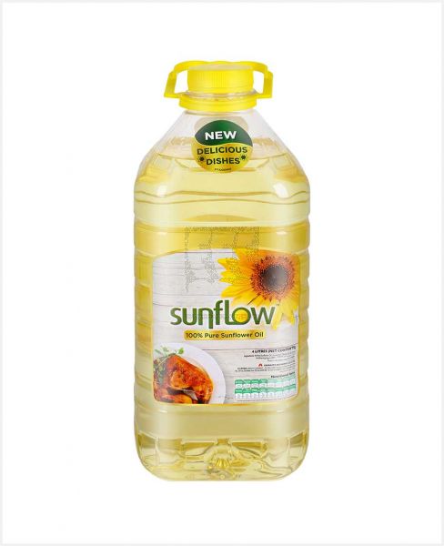 SUNFLOW SUNFLOWER OIL 4LTR