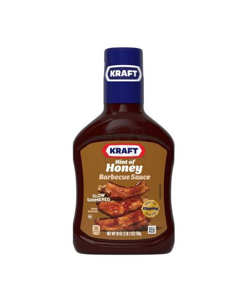 KRAFT HINT HONEY BARBECUE SAUCE 510GM
