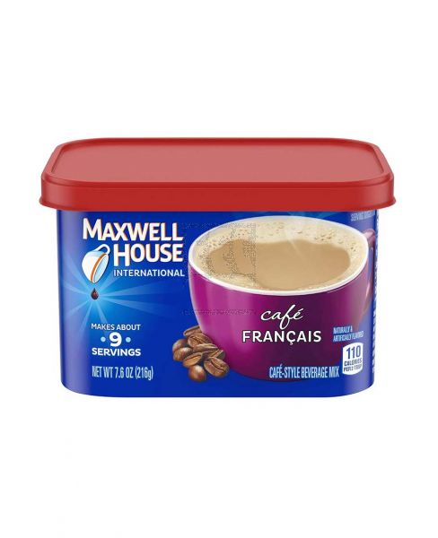 MAXWELL HOUSE CAFE FRANCAIS COFFEE 7.06OZ (216GM)