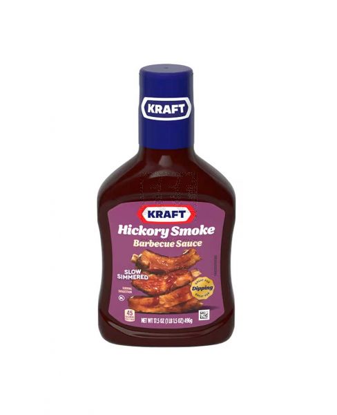 KRAFT HICKORY SMOKE BARBECUE SAUCE 496GM