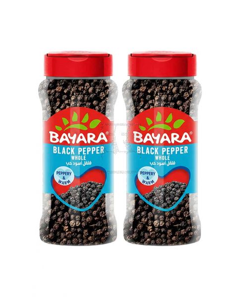 BAYARA BLACK PEPPER WHOLE 2X170GM PROMO