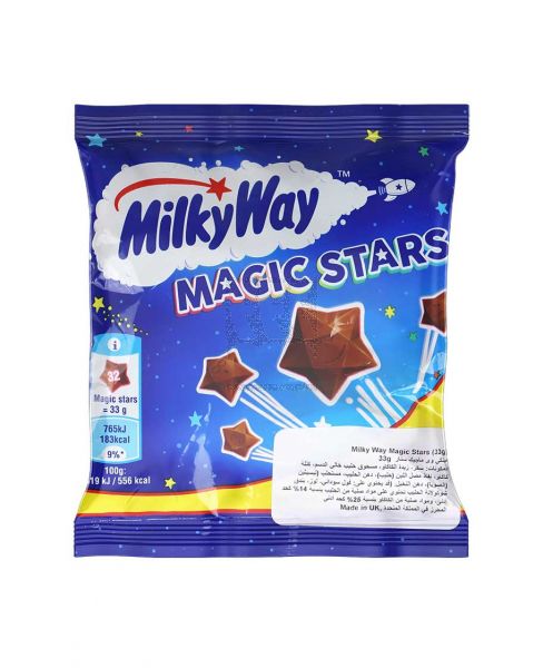 MILKY WAY MAGIC STARS MILK CHOCOLATE 33GM