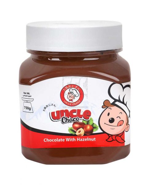 UNCLE OSAKA UNCLE CHOCO CHOCOLATE WITH HAZELNUT SPREAD 750GM