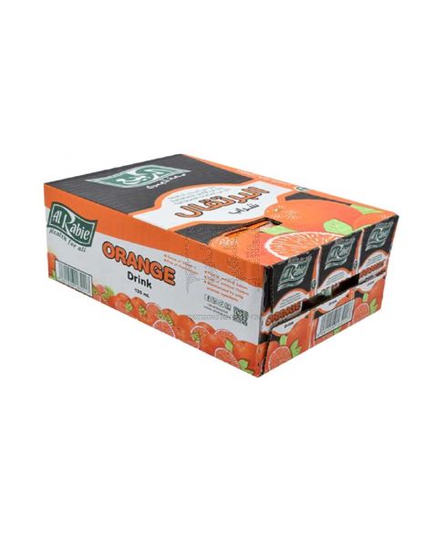 AL RABIE ORANGE DRINK 18X125ML PROMO