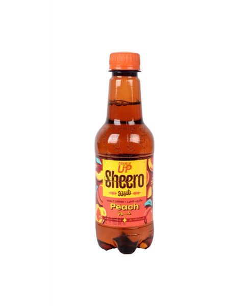 DOUBLE UP SHEERO MALT DRINK PEACH 350ML