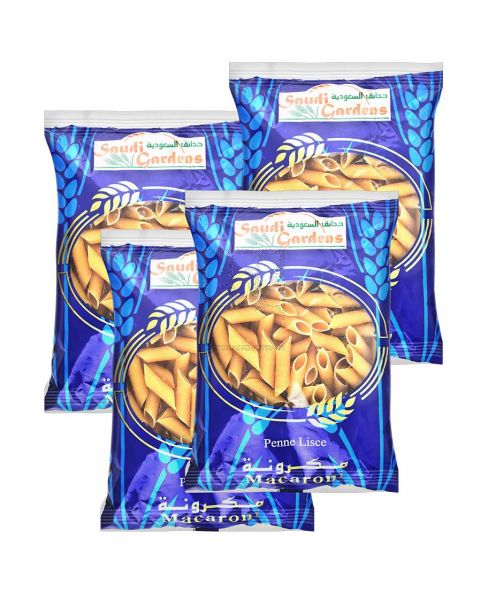 SAUDI GARDENS MACARONI PENNE M-11 4X400GM PROMO