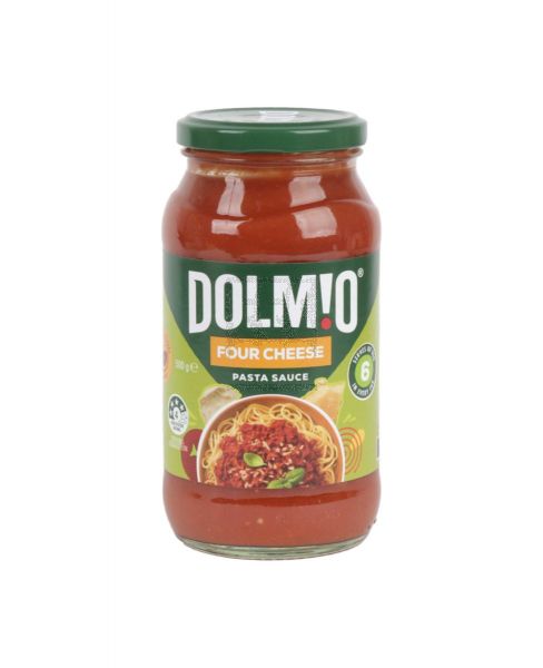 DOLMIO FOUR CHEESE PASTA SAUCE 500GM