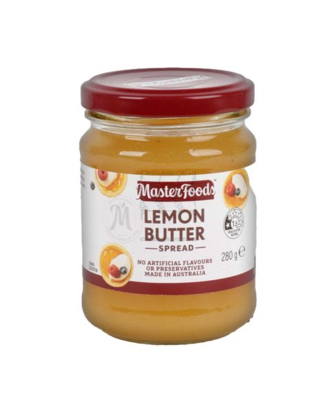 MASTERFOODS LEMON BUTTER SPREAD 280GM