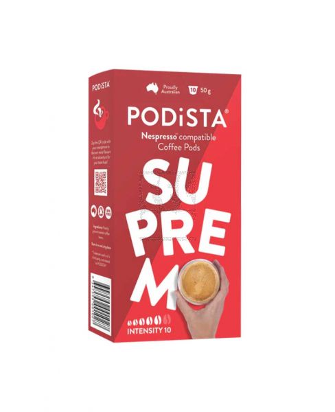 PODISTA COFFEE SUPREMO PODS 50GM
