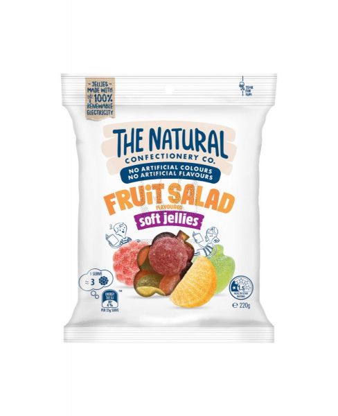 TNCC SOFT JELLIES FRUIT SALAD FLAVOUR 220GM