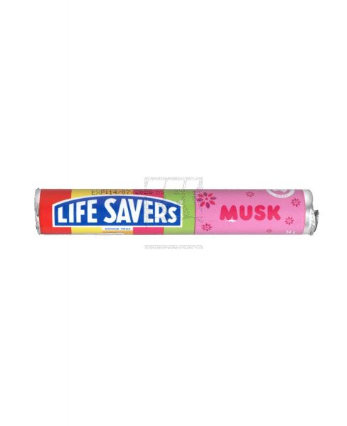 LIFE SAVER'S MUSK CANDY 34GM