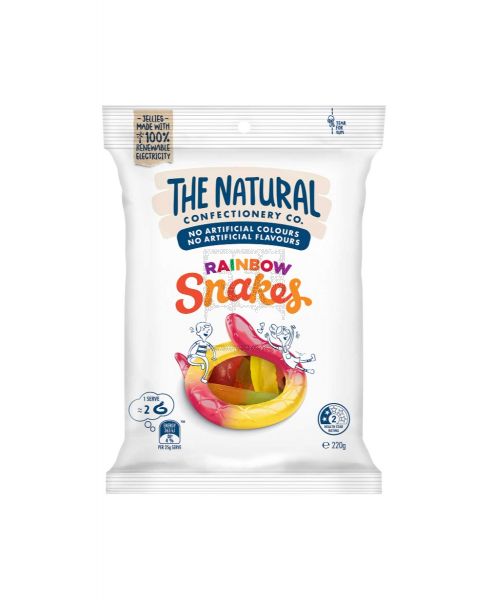 TNCC RAINBOW SNAKES JELLY 220GM